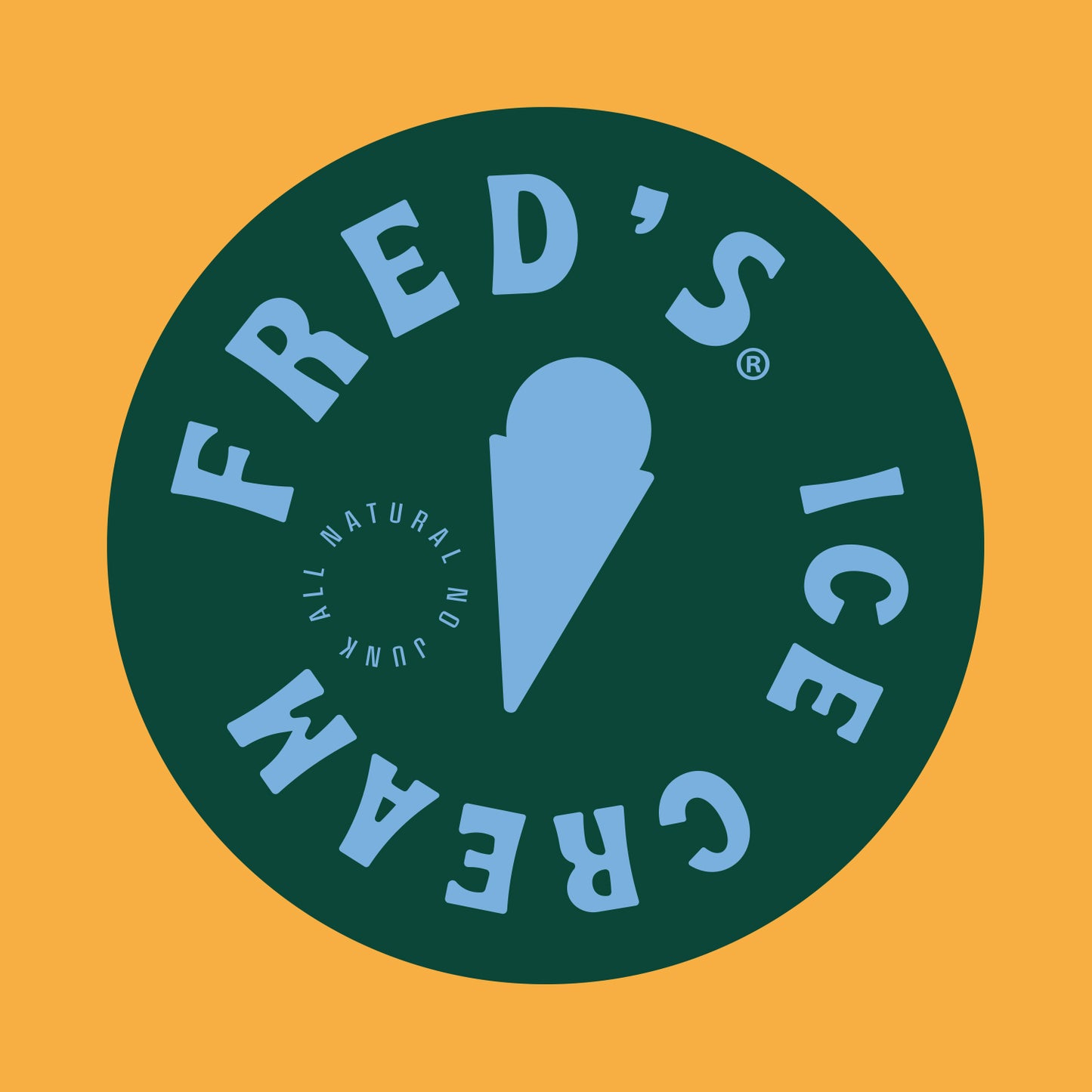 fred's, ice, cream, tee, t-shirt, vintage, banana, foster, golden, clothing, streetwear